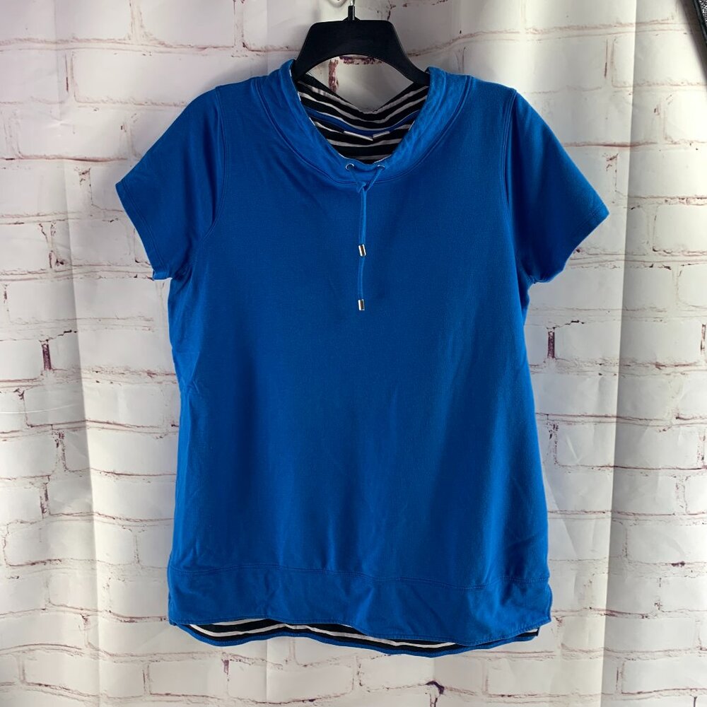 Zenergy Chico's Women's Blue Athletic Top size 2